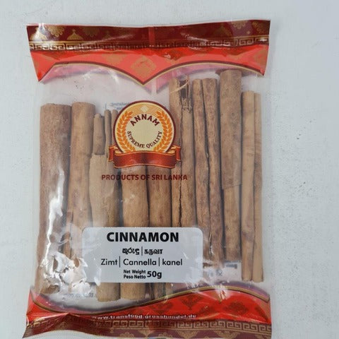 Annam Cinammon Roll (Dalchini)50g (Zimtstangen)