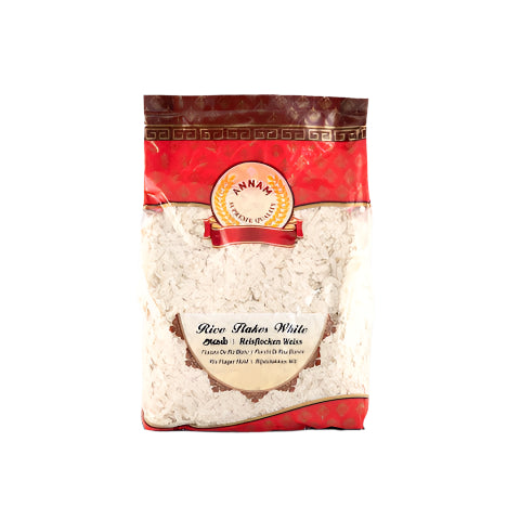 Annam Rice Flakes(Poha) (Medium White) 1kg