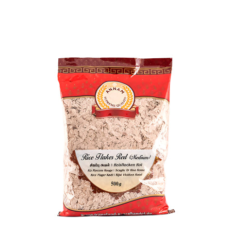Annam Rice Flakes(Poha) (Red) 500g