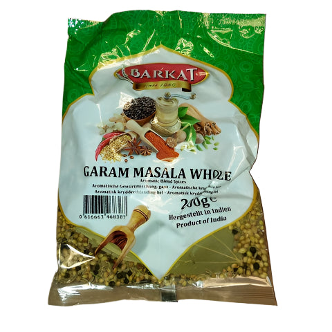 Barkat Garam Masala Whole 200g