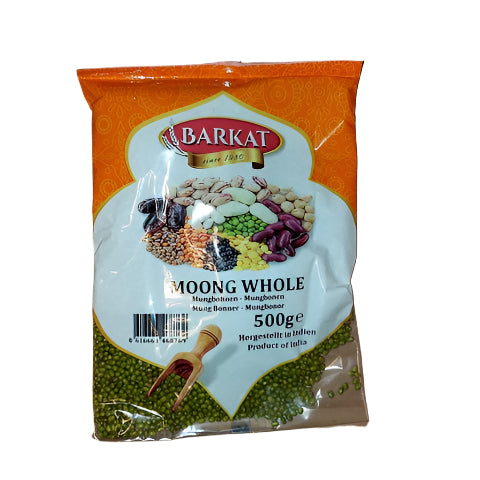 Barkat Moong Whole 500g