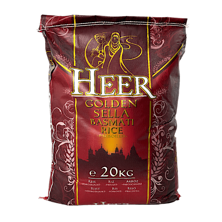 Heer Golden Sella Basmati Rice 20kg