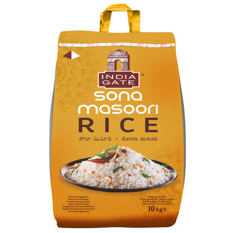 India Gate Sona Masoori Rice 10kg