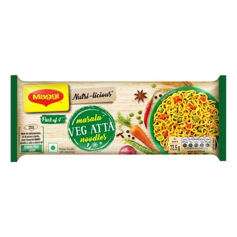 Maggi  Noodles Vegetable Atta (4x70g)