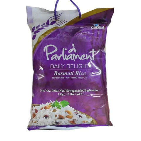 Parliament Purple Daily Delight Basmati Rice 5kg