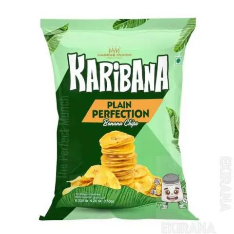 Karibana Banana Chips Plain 150g