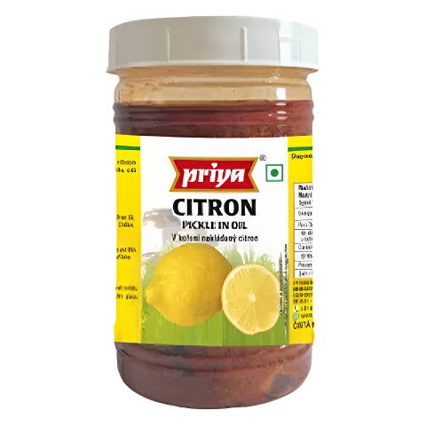 Priya Citron Pickle 300g (Without Garlic)