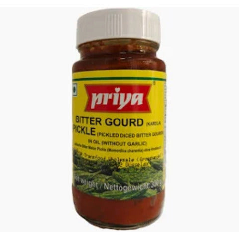 Priya Karela Pickle 300g (Without Garlic)