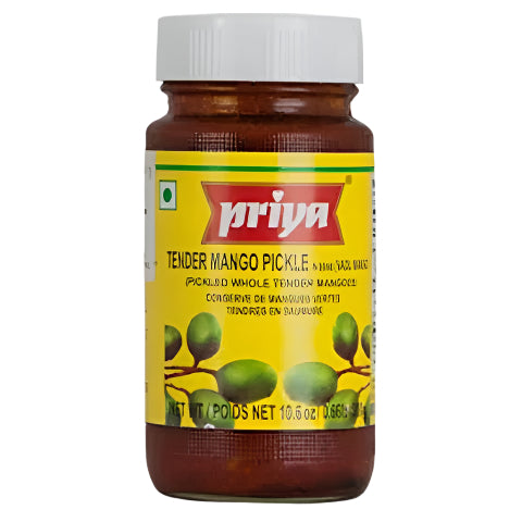 Priya Tender Mango Pickle 300g (Without Garlic)