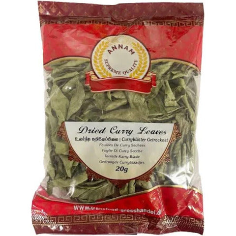 Annam Dried Curry Leaves 20g