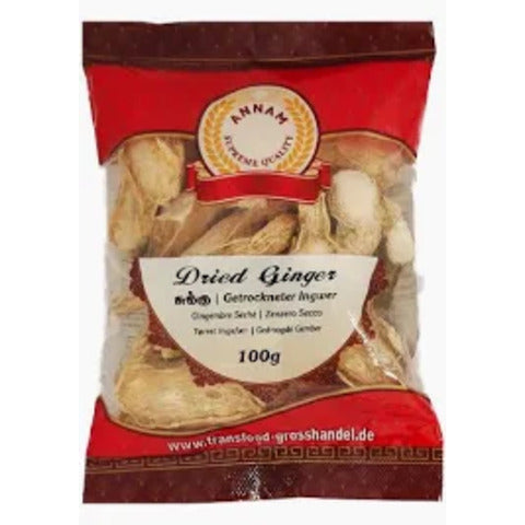 Annam Dried Peeled Ginger 100g