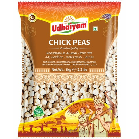 Udhaiyam White Chick peas 1kg