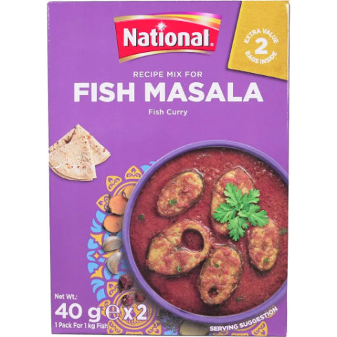 National Fish Masala 80g(40g×2 Packets)