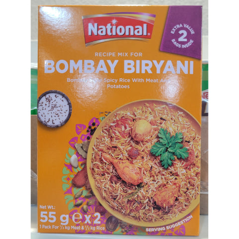 National Bombay Biryani Masala 110g (55g×2 packets)