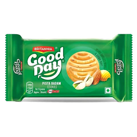 Britannia Good Day Biscuits Pista-Almond 75g