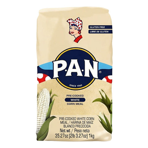 Harina Pan White Cornmeal 1kg