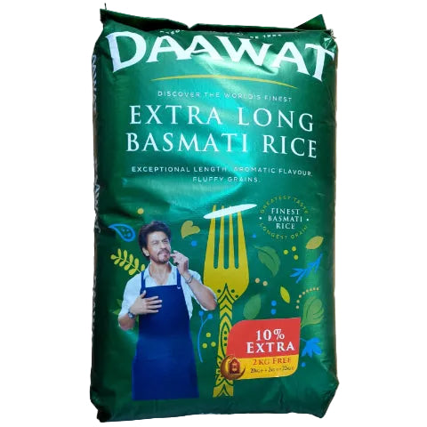 Daawat Green Basmati Extra Long Rice